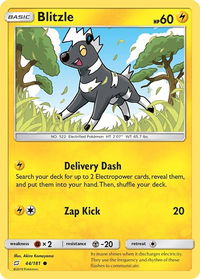 Blitzle - SM - Team Up (SM9) #44/181 - Common Pokémon Trading Card
