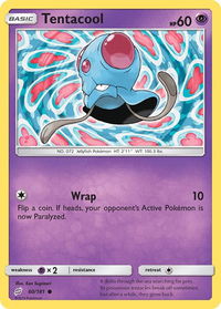 Tentacool - SM - Team Up (SM9) #60/181 - Common Pokémon Trading Card