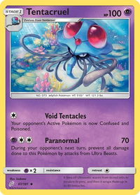 Tentacruel - SM - Team Up (SM9) #61/181 - Uncommon Pokémon Trading Card