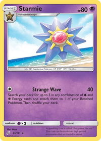 Starmie - SM - Team Up (SM9) #65/181 - Rare Pokémon Trading Card