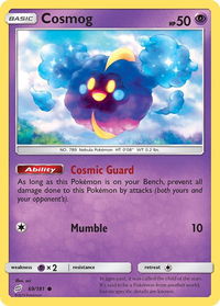 Cosmog - SM - Team Up (SM9) #69/181 - Common Pokémon Trading Card