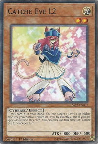Catche Eve L2 - Savage Strike (SAST) #SAST-EN001 - Common / Short Print YuGiOh Trading Card