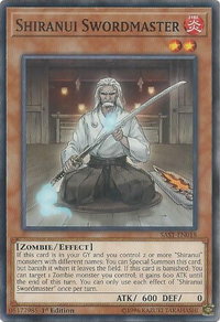 Shiranui Swordmaster - Savage Strike (SAST) #SAST-EN018 - Common / Short Print YuGiOh Trading Card