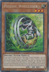 Psychic Wheeleder - Savage Strike (SAST) #SAST-EN024 - Secret Rare YuGiOh Trading Card