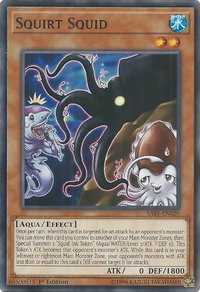 Squirt Squid - Savage Strike (SAST) #SAST-EN029 - Common / Short Print YuGiOh Trading Card