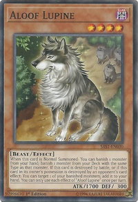 Aloof Lupine - Savage Strike (SAST) #SAST-EN030 - Common / Short Print YuGiOh Trading Card