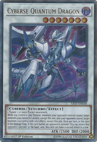 Cyberse Quantum Dragon - Savage Strike (SAST) #SAST-EN038 - Ultra Rare YuGiOh Trading Card