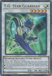 T.G. Star Guardian - Savage Strike (SAST) #SAST-EN039 - Ultra Rare YuGiOh Trading Card