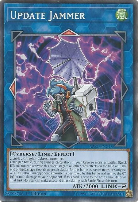 Update Jammer - Savage Strike YuGiOh trading card