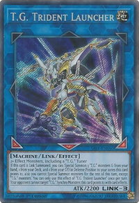T.G. Trident Launcher - Savage Strike (SAST) #SAST-EN050 - Secret Rare YuGiOh Trading Card