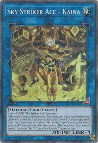 Sky Striker Ace - Kaina - Savage Strike (SAST) #SAST-EN055 - Super Rare YuGiOh Trading Card