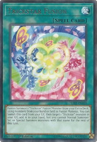 Trickstar Fusion - Savage Strike (SAST) #SAST-EN059 - Rare YuGiOh Trading Card