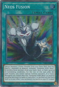 Neos Fusion - Savage Strike (SAST) #SAST-EN060 - Super Rare YuGiOh Trading Card