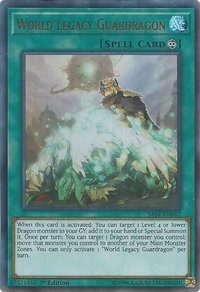 World Legacy Guardragon - Savage Strike (SAST) #SAST-EN062 - Ultra Rare YuGiOh Trading Card