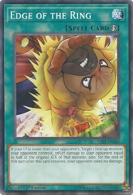 Edge of the Ring - Savage Strike YuGiOh trading card