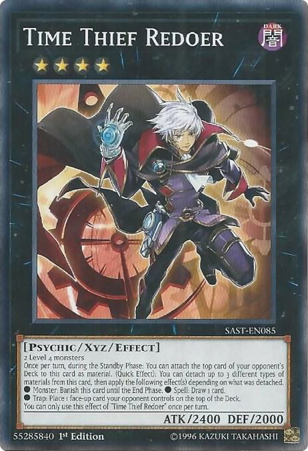 Time Thief Redoer - Savage Strike YuGiOh trading card