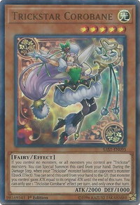 Trickstar Corobane - Savage Strike (SAST) #SAST-EN095 - Ultra Rare YuGiOh Trading Card