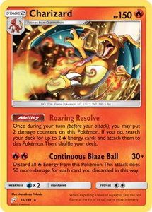 Charizard - 14/181 (SM Team Up) - Deck Exclusives (PR) #014/181 - Holo Rare Pokémon Trading Card