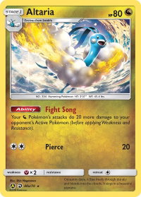 Altaria - 40a/70 - Alternate Art Promos (PR) #040a/070 - Rare Pokémon Trading Card