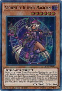 Apprentice Illusion Magician (JMPS-EN007) - Shonen Jump Magazine Promos (SJMP) #JMPS-EN007 - Ultra Rare YuGiOh Trading Card