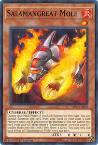 Salamangreat Mole - Structure Deck: Soulburner (SDSB) #SDSB-EN002 - Common / Short Print YuGiOh Trading Card