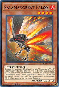 Salamangreat Falco - Structure Deck: Soulburner (SDSB) #SDSB-EN009 - Common / Short Print YuGiOh Trading Card
