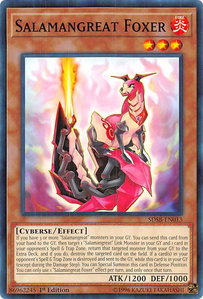 Salamangreat Foxer - Structure Deck: Soulburner (SDSB) #SDSB-EN013 - Common / Short Print YuGiOh Trading Card