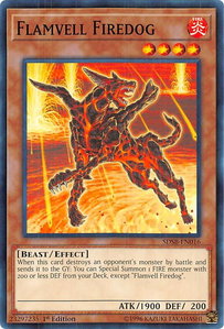 Flamvell Firedog - Structure Deck: Soulburner (SDSB) #SDSB-EN016 - Common / Short Print YuGiOh Trading Card
