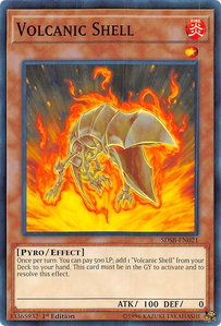 Volcanic Shell - Structure Deck: Soulburner (SDSB) #SDSB-EN021 - Common / Short Print YuGiOh Trading Card
