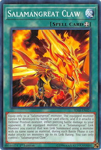 Salamangreat Claw - Structure Deck: Soulburner (SDSB) #SDSB-EN024 - Common / Short Print YuGiOh Trading Card