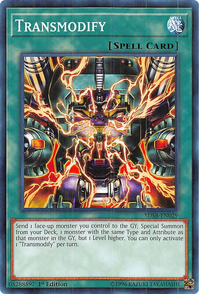 Transmodify - Structure Deck: Soulburner YuGiOh trading card