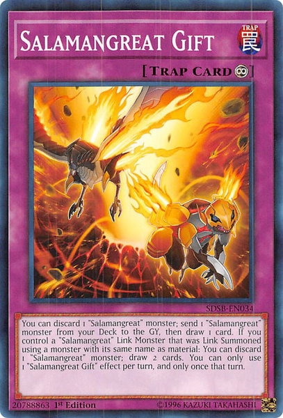 Salamangreat Gift - Structure Deck: Soulburner YuGiOh trading card