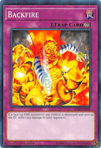 Backfire - Structure Deck: Soulburner (SDSB) #SDSB-EN038 - Common / Short Print YuGiOh Trading Card