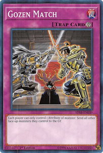 Gozen Match - Structure Deck: Soulburner (SDSB) #SDSB-EN039 - Common / Short Print YuGiOh Trading Card