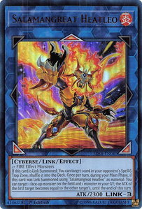 Salamangreat Heatleo (UR) - Structure Deck: Soulburner (SDSB) #SDSB-EN040 - Ultra Rare YuGiOh Trading Card