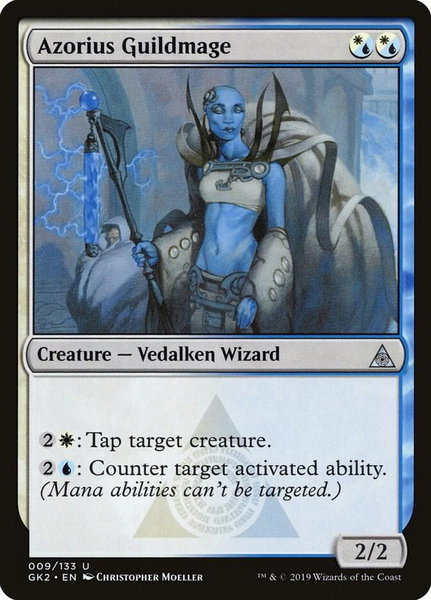 Azorius Guildmage trading card from Ravnica Allegiance: Guild Kits Azorius Guildmage - Ravnica Allegiance: Guild Kits Magic: The Gathering trading card