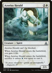 Azorius Herald - Ravnica Allegiance: Guild Kits (GK2) #2 - Uncommon Magic: The Gathering Trading Card
