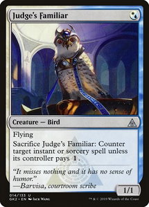 Judge's Familiar - Ravnica Allegiance: Guild Kits (GK2) #14 - Uncommon Magic: The Gathering Trading Card