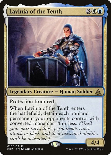 Lavinia of the Tenth - Ravnica Allegiance: Guild Kits Magic: The Gathering trading card