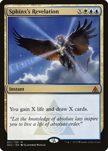 Sphinx's Revelation - Ravnica Allegiance: Guild Kits (GK2) #21 - Mythic Rare Magic: The Gathering Trading Card