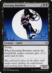 Keening Banshee - Ravnica Allegiance: Guild Kits (GK2) #31 - Uncommon Magic: The Gathering Trading Card