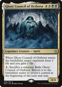 Ghost Council of Orzhova - Ravnica Allegiance: Guild Kits (GK2) #40 - Rare Magic: The Gathering Trading Card