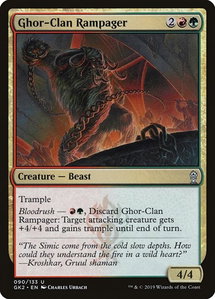 Ghor-Clan Rampager - Ravnica Allegiance: Guild Kits (GK2) #90 - Uncommon Magic: The Gathering Trading Card