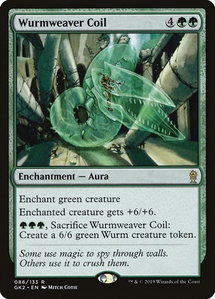 Wurmweaver Coil - Ravnica Allegiance: Guild Kits (GK2) #86 - Rare Magic: The Gathering Trading Card