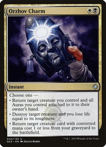 Orzhov Charm - Ravnica Allegiance: Guild Kits (GK2) #42 - Uncommon Magic: The Gathering Trading Card