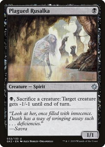 Plagued Rusalka - Ravnica Allegiance: Guild Kits (GK2) #32 - Uncommon Magic: The Gathering Trading Card