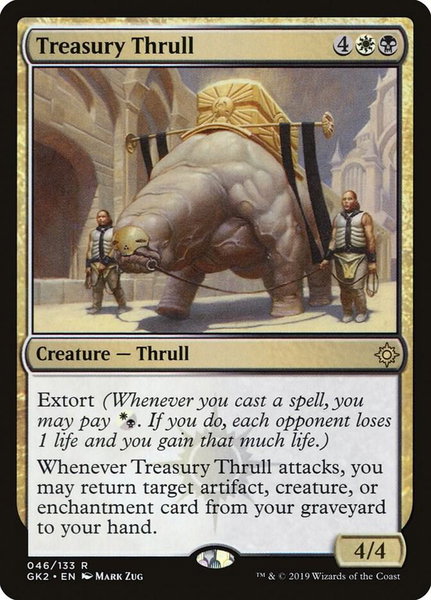 Treasury Thrull trading card from Ravnica Allegiance: Guild Kits Treasury Thrull - Ravnica Allegiance: Guild Kits Magic: The Gathering trading card