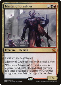 Master of Cruelties - Ravnica Allegiance: Guild Kits (GK2) #66 - Mythic Rare Magic: The Gathering Trading Card