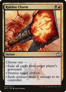 Rakdos Charm - Ravnica Allegiance: Guild Kits (GK2) #68 - Uncommon Magic: The Gathering Trading Card