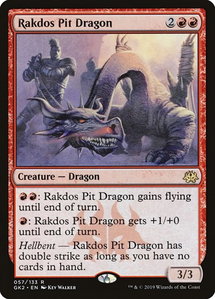 Rakdos Pit Dragon - Ravnica Allegiance: Guild Kits (GK2) #57 - Rare Magic: The Gathering Trading Card